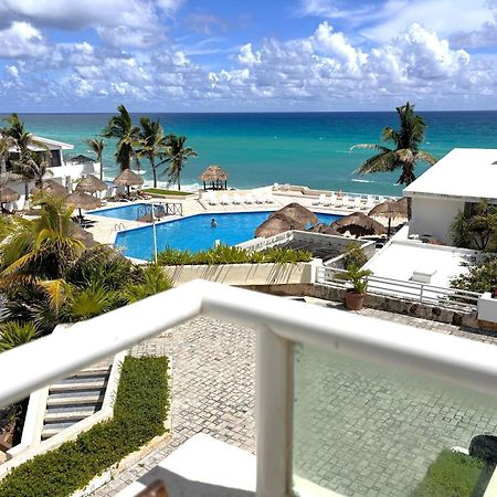 Apartment On The Beach With Terrace Ocean View, Brisas Cancun 01 By Beach & Ocean Apartments Exteriör bild