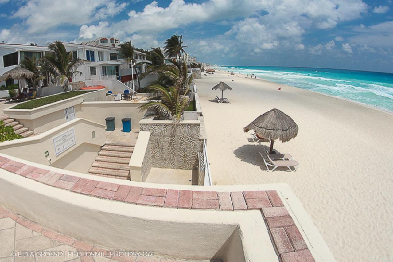 Apartment On The Beach With Terrace Ocean View, Brisas Cancun 01 By Beach & Ocean Apartments Exteriör bild